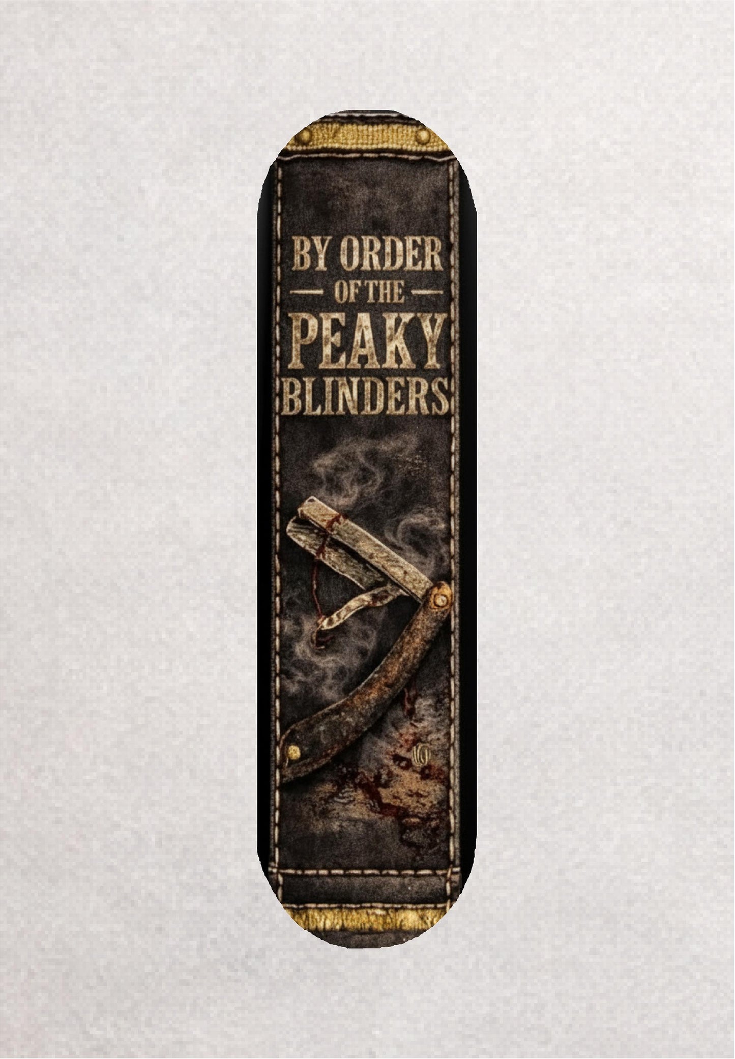 Skateboard Deck Wall Art Decor | Peaky Blinders 1 | Modern Man Cave Bar